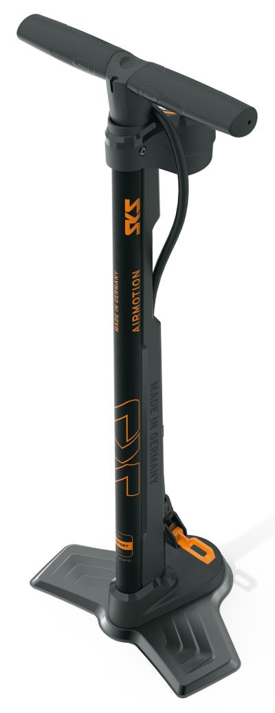 SKS Standpumpe Airmotion 12.0 Stahl Multi Valve schwarz/orange  Produktbild 1