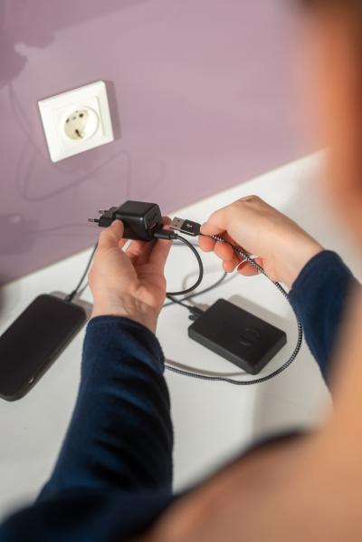 SP Connect USB-Ladeger&auml;t Wall Charger 30W USB-A/USB-C schwarz  Produktbild 6